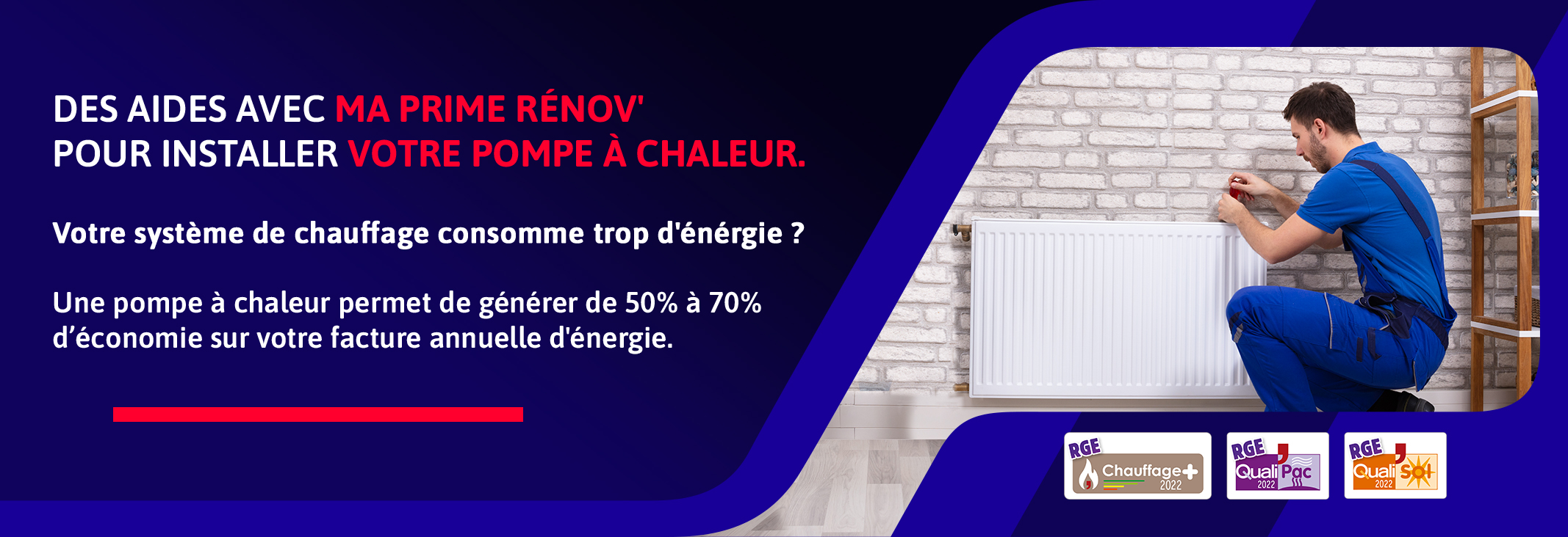 Aides gouvernementale pompe à chaleur Saint Andre les Vergers